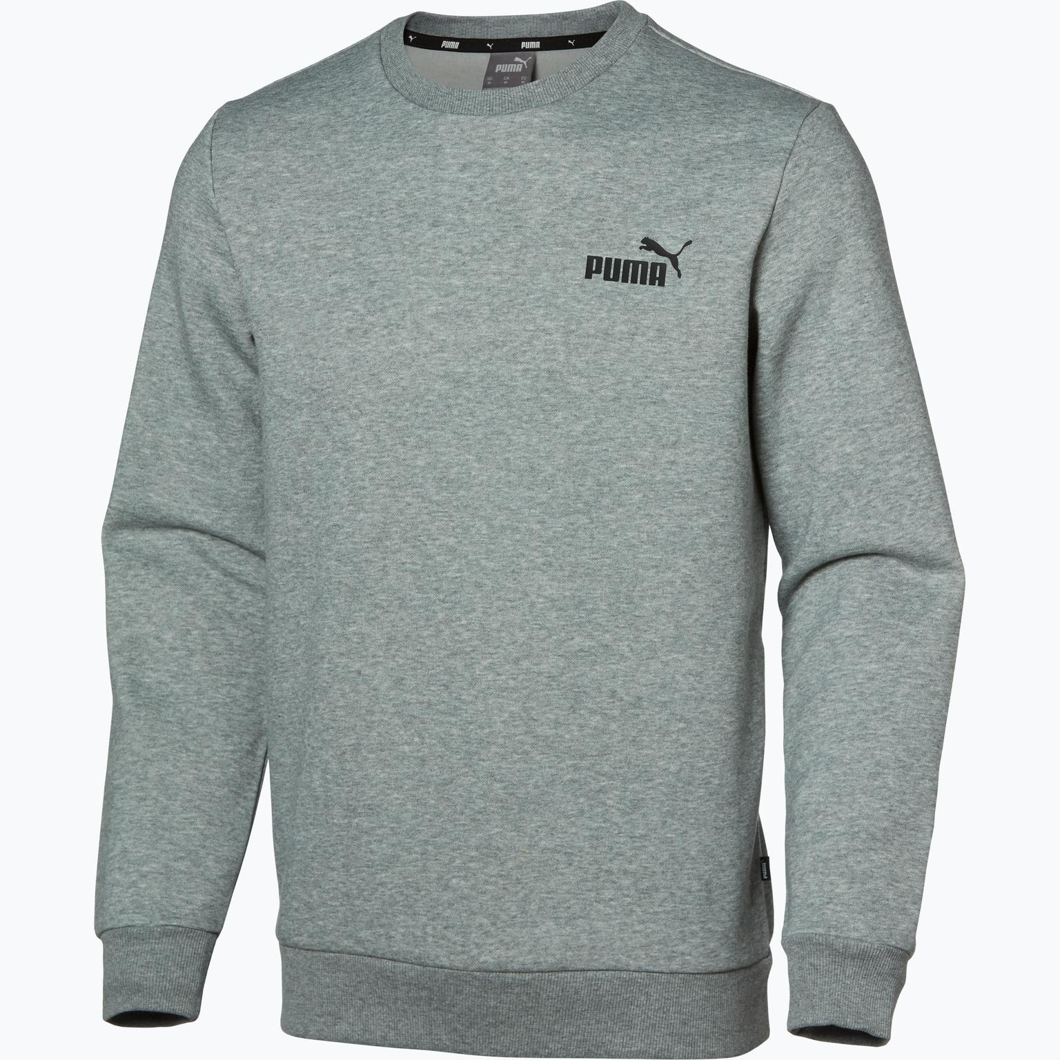 Puma Essential Small Logo Crew tröja Grå