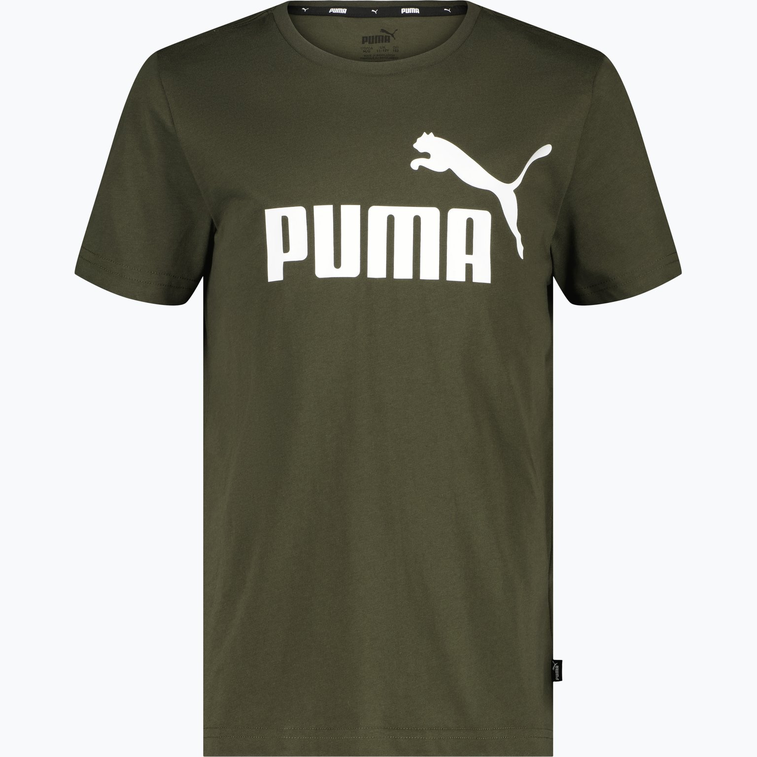 Puma PUM ESS Logo Tee B Grön