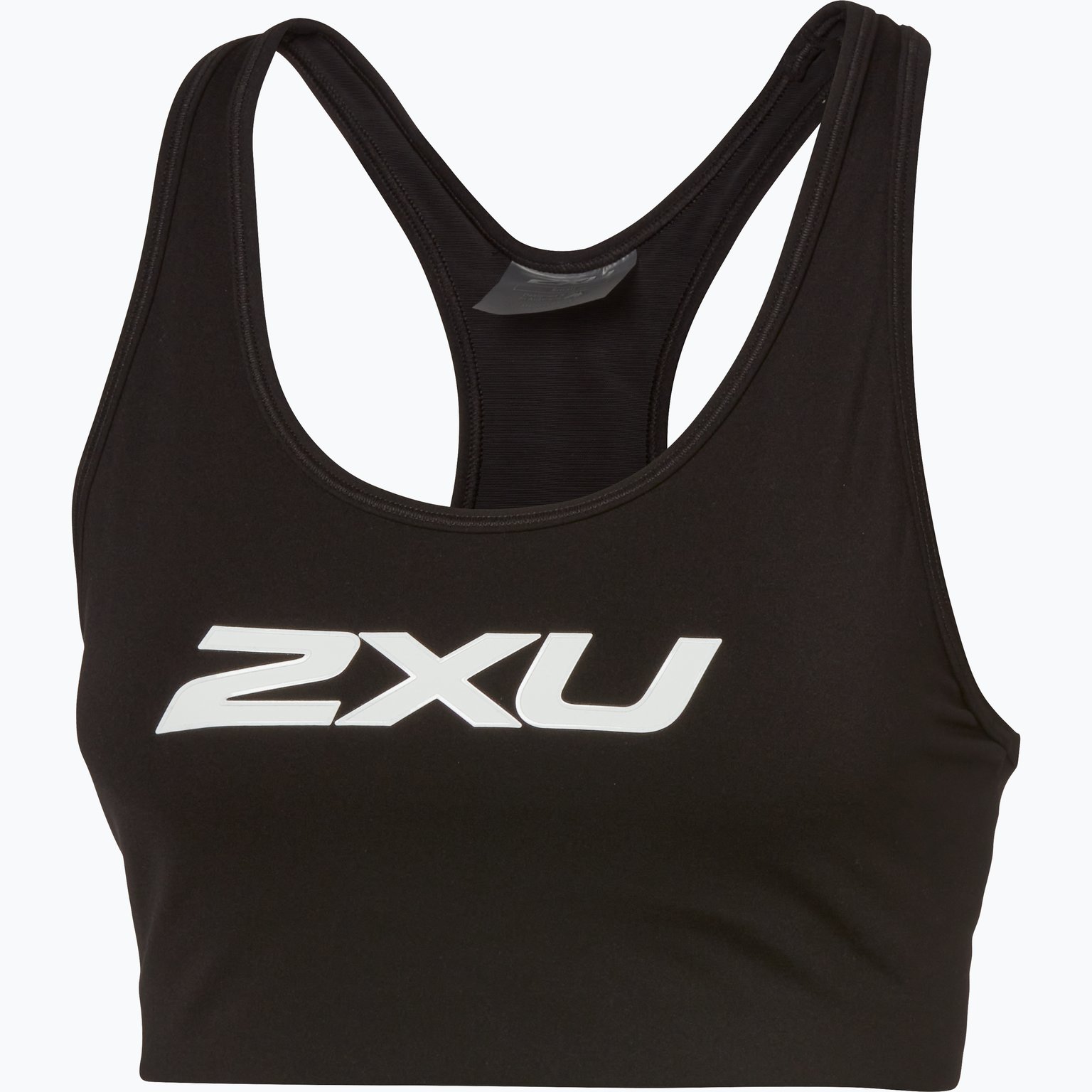 2XU Motion Racerback Crop sport-bh Svart