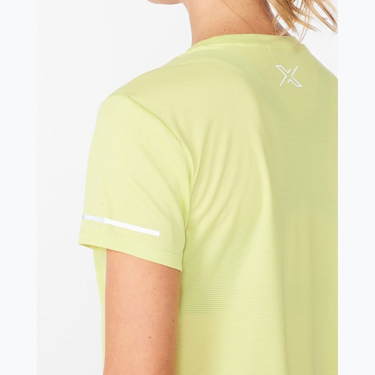 2XU Aero träningst-shirt Gul