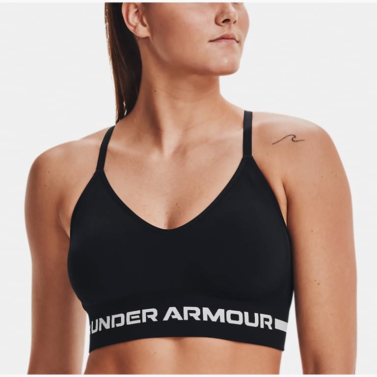 Under armour UA Seamless Low Long sport-bh Svart