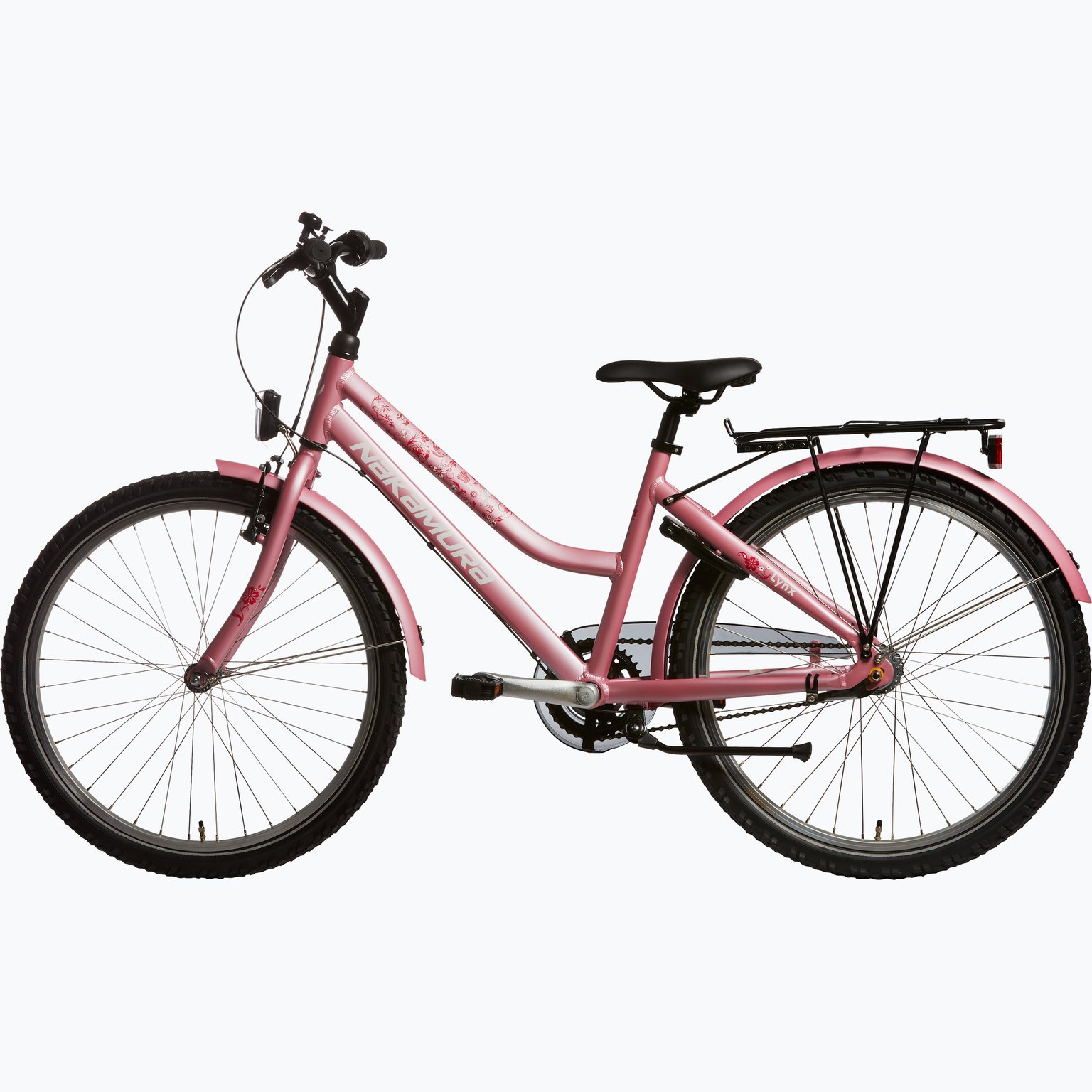 Nakamura Lynx 24" 3-vxl juniorcykel Rosa