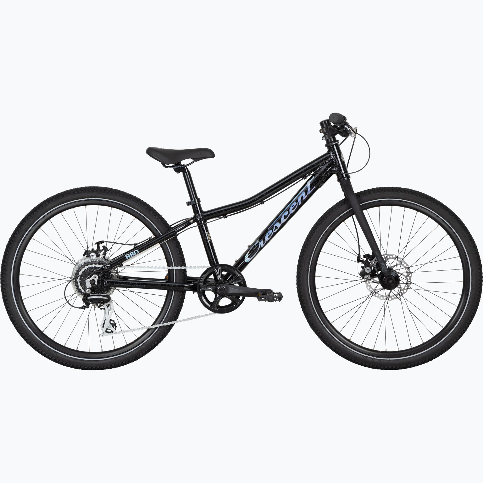 Crescent Rask R80 24" JR mountainbike Svart