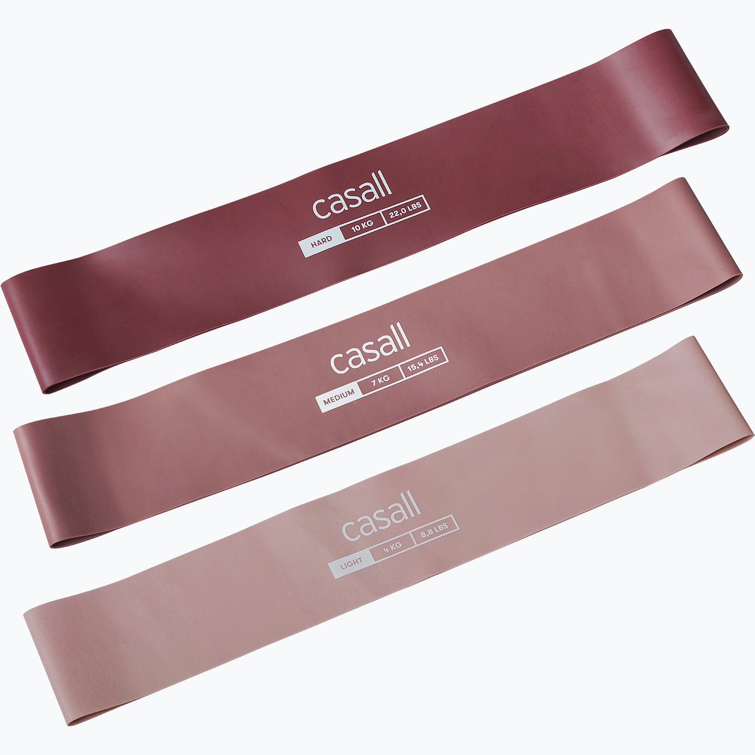 Casall Rubber Bands 3-pack gummiband Grön