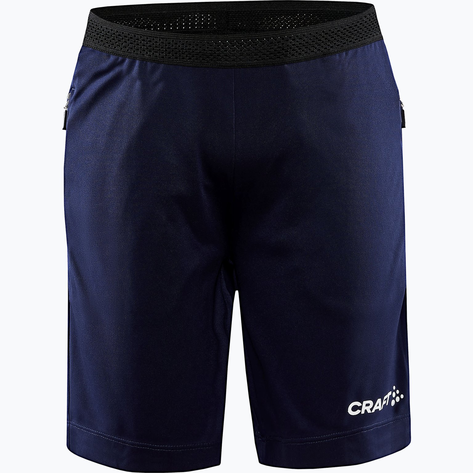 Craft Evolve Zip Pocket Jr Shorts Blå