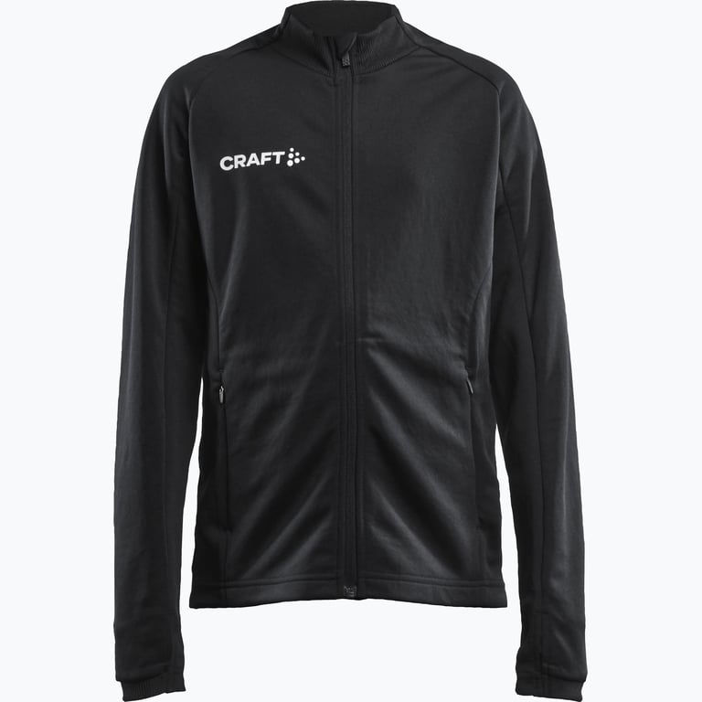 Craft Evolve Fullzip Jr Träningsjacka Svart