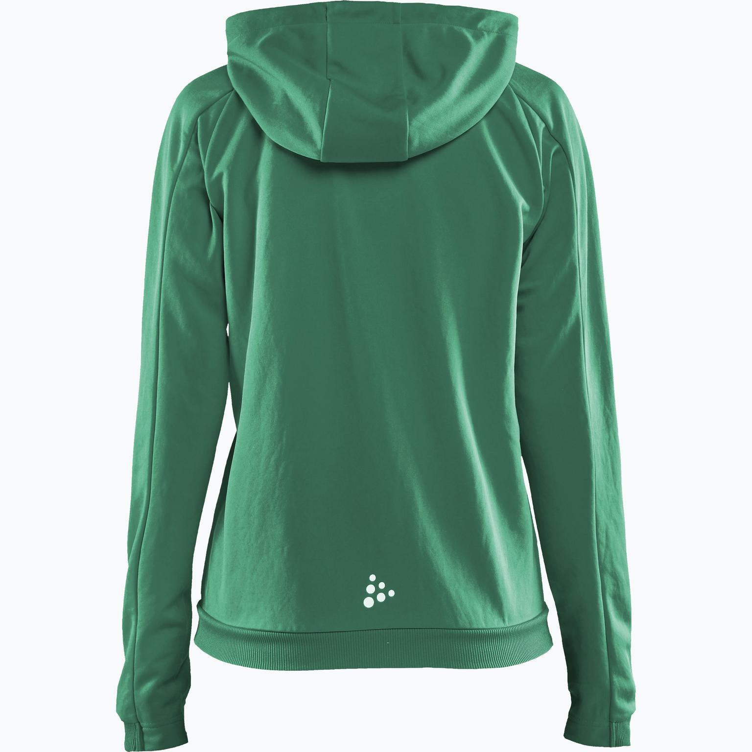 Craft Evolve Fullzip W Hood  Grön