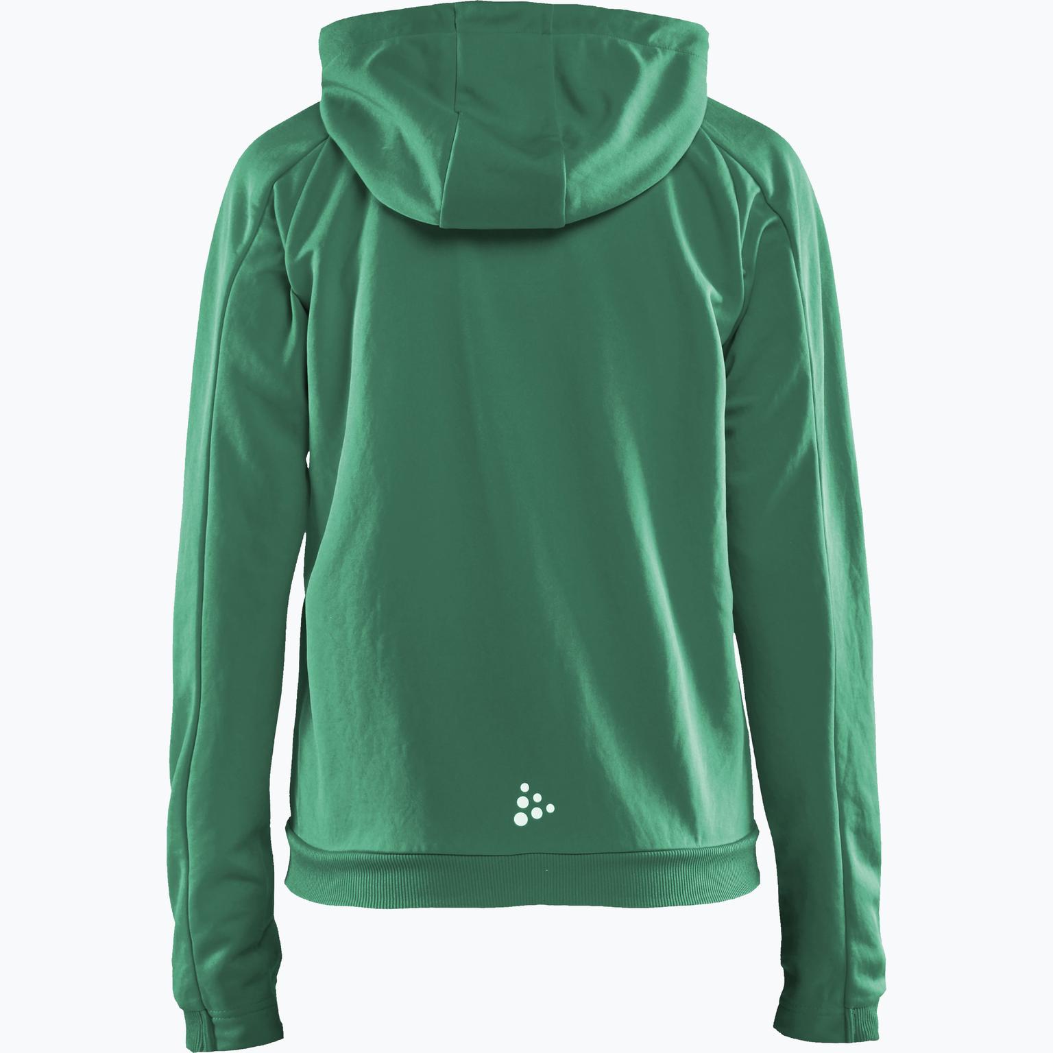 Craft Evolve Fullzip Jr Hood Grön