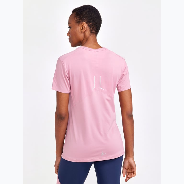 Craft PRO HYPERVENT SS TEE Löpar T-shirt Rosa