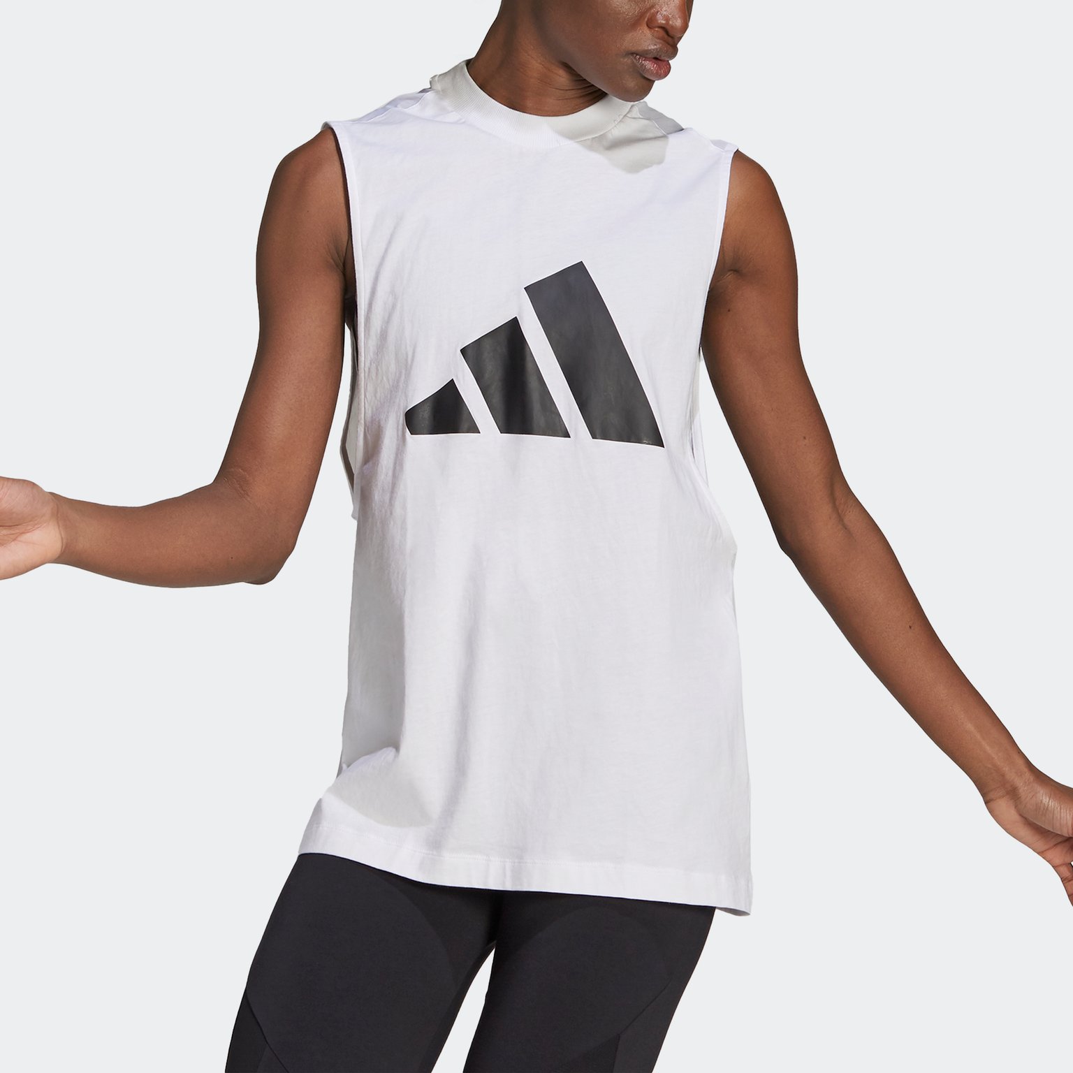 adidas W Sportswear Mesh linne Vit