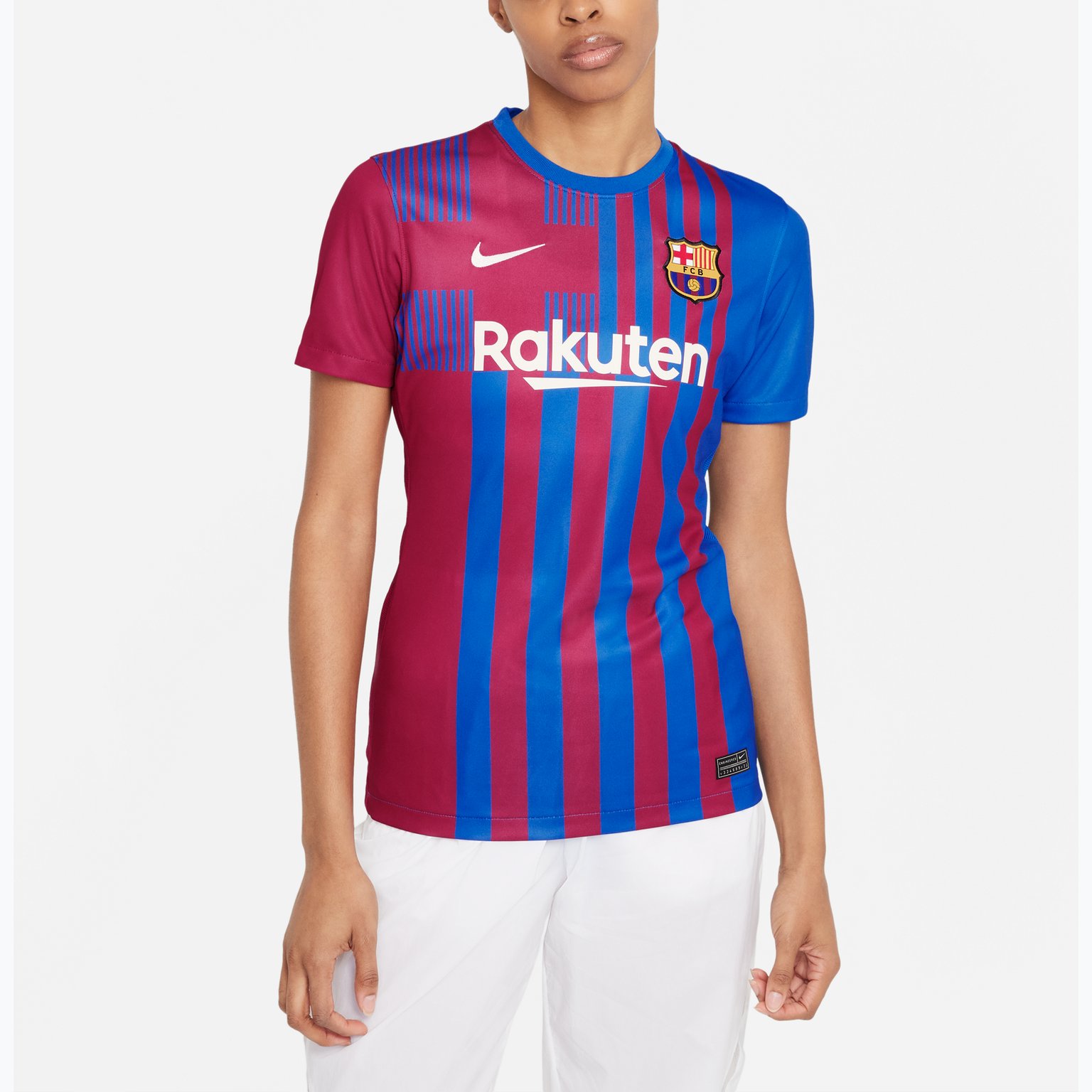 Nike FC Barcelona 2021/22 Stadium Home W matchtröja Flerfärgad