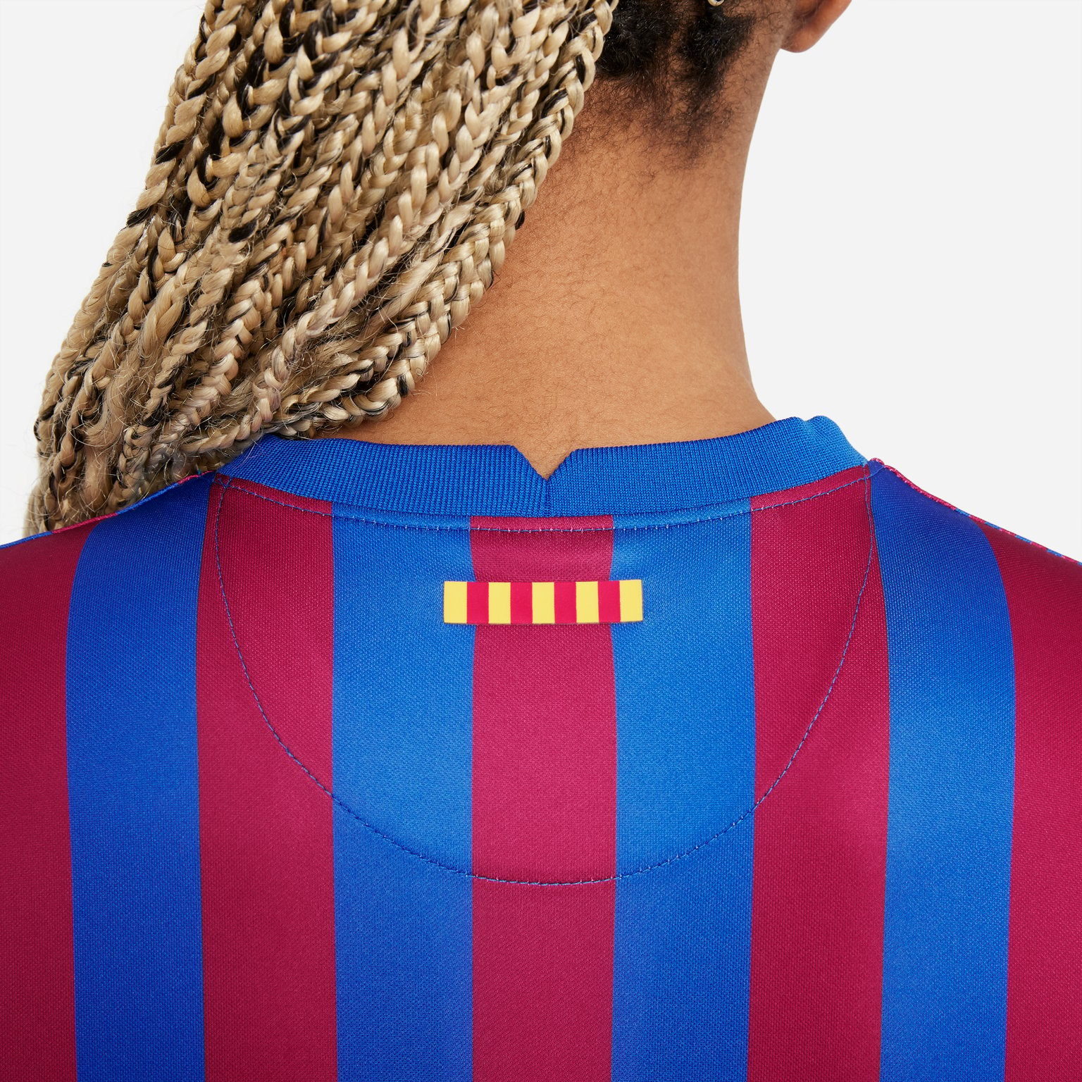 Nike FC Barcelona 2021/22 Stadium Home W matchtröja Flerfärgad