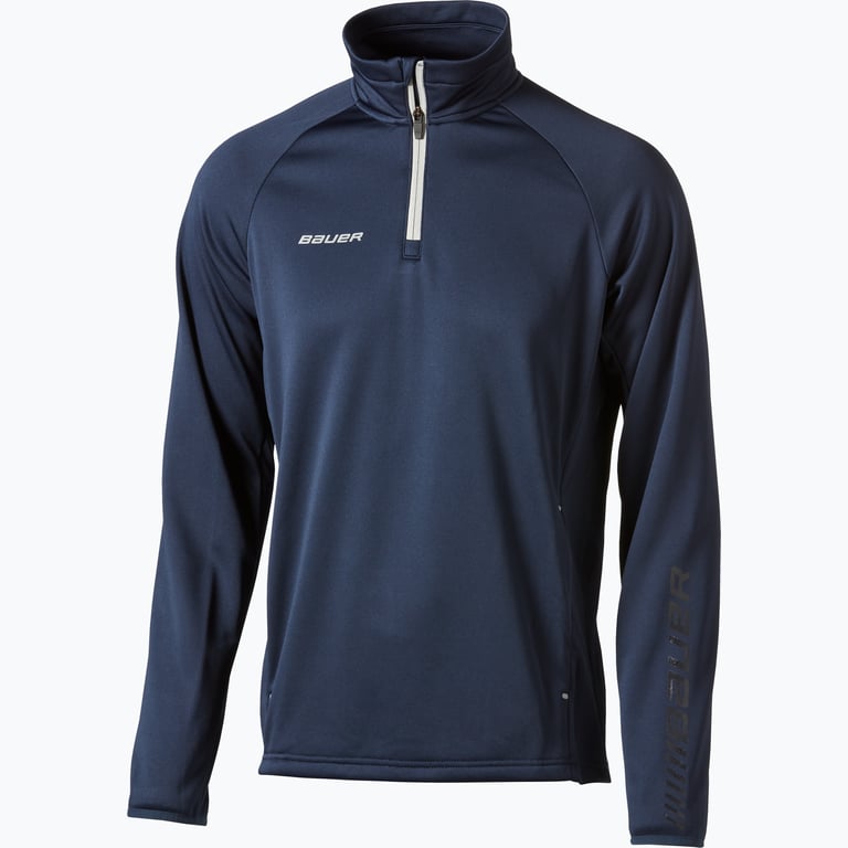 Bauer Hockey Vapor Fleece Sr 1/4 Zip träningströja Blå