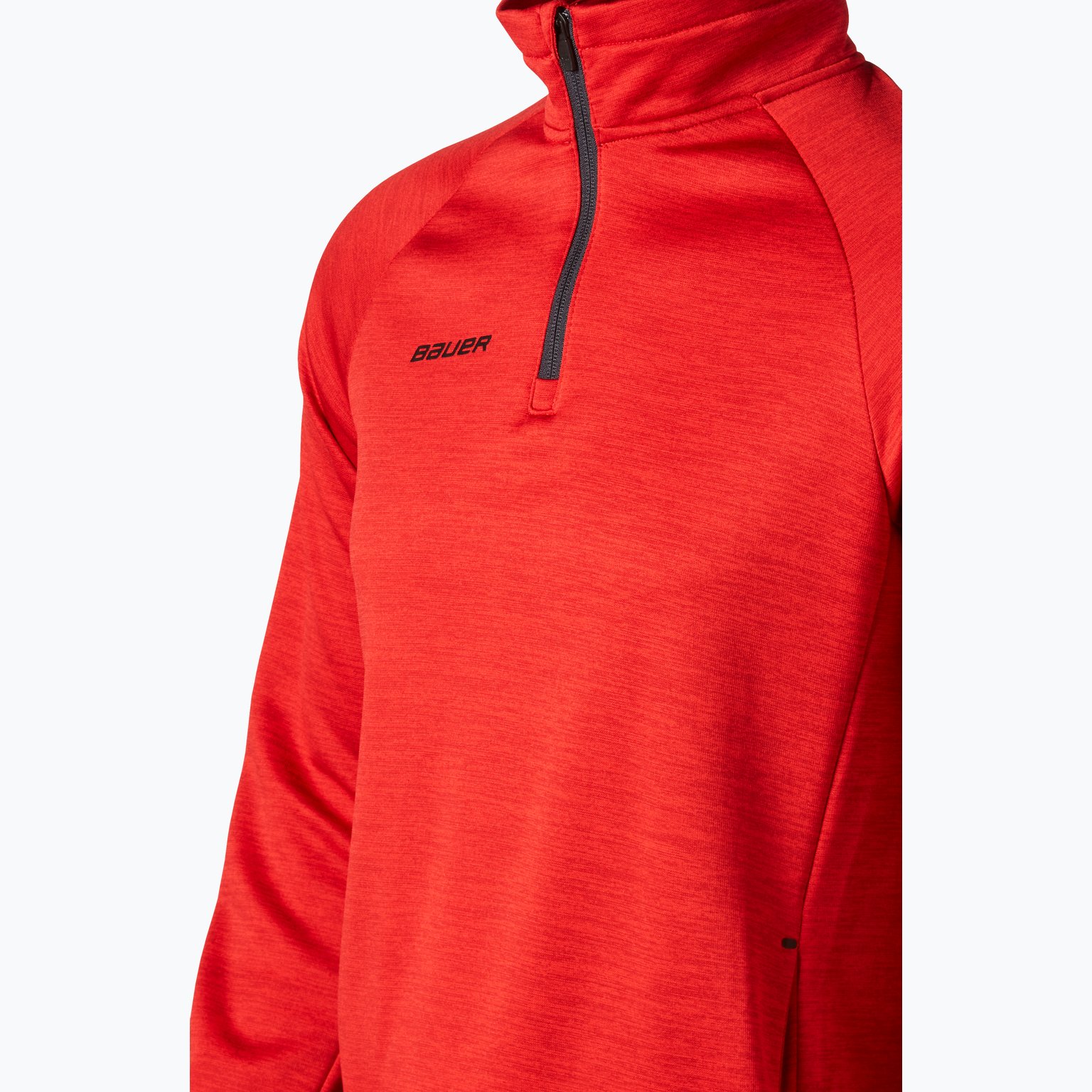 Bauer Hockey Vapor Fleece Sr 1/4 Zip träningströja Röd