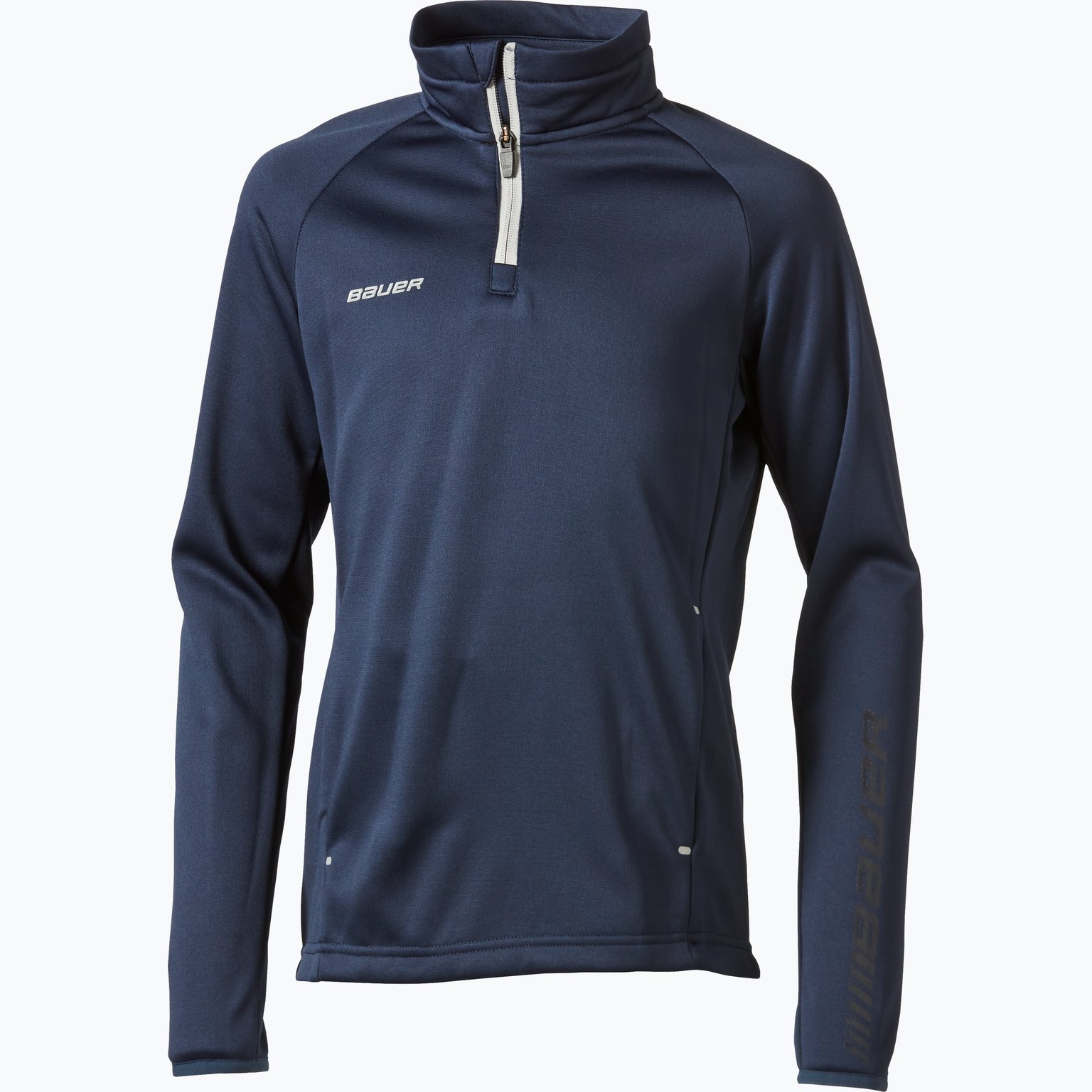 Bauer Hockey Vapor Fleece YTH 1/4 Zip Träningströja Blå