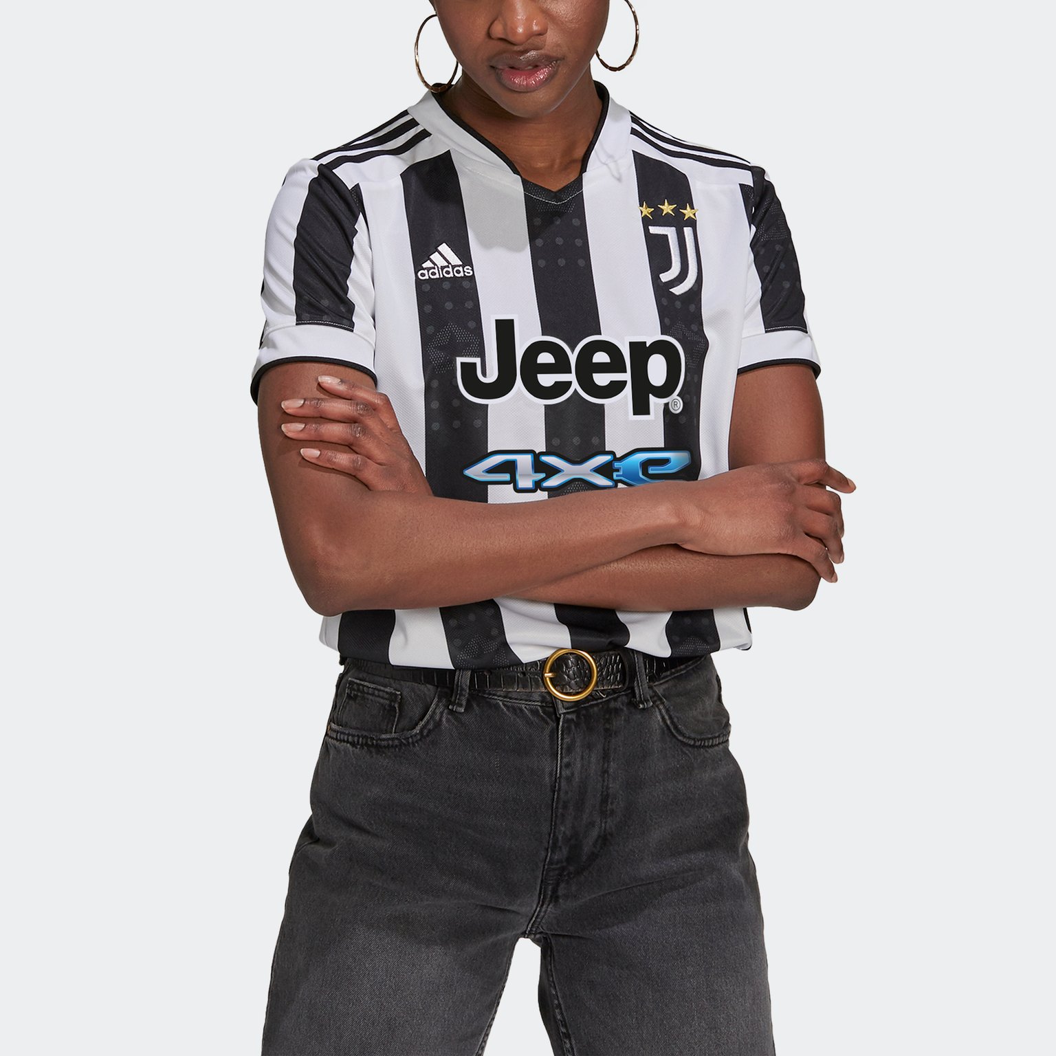 adidas Juventus 21/22 Home W Jersey matchtröja Vit