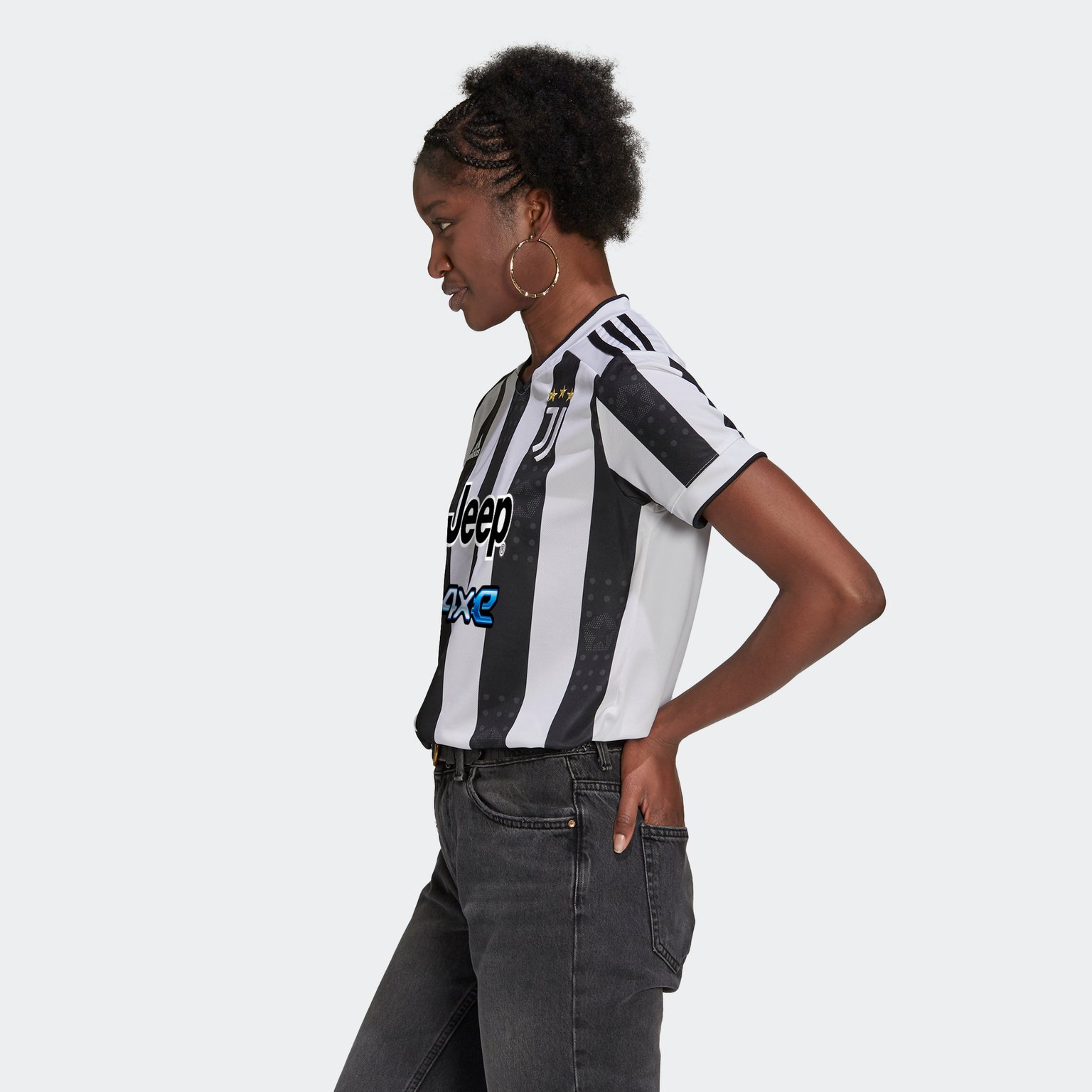 adidas Juventus 21/22 Home W Jersey matchtröja Vit