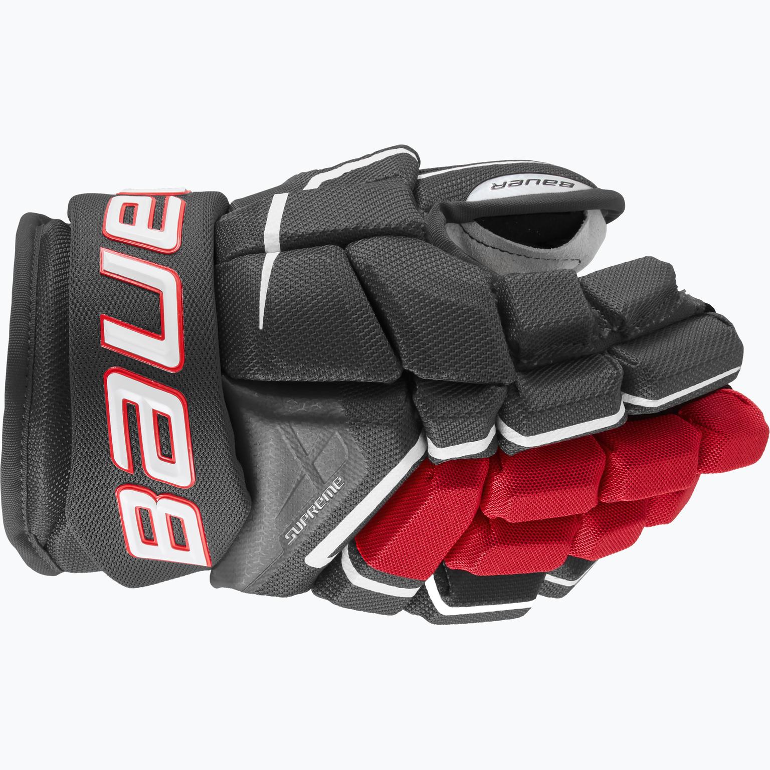 Bauer Hockey S21 Supreme Ultrasonic JR hockeyhandskar  Svart