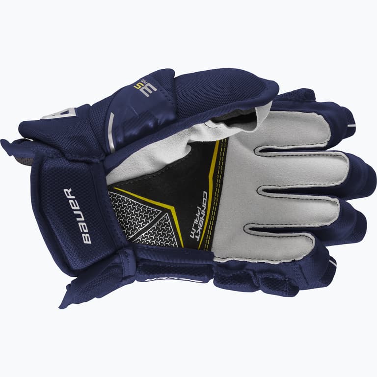 Bauer Hockey S21 Supreme 3S Pro JR hockeyhandskar  Blå