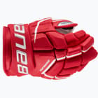 färgalternativ för Röd Bauer Hockey S21 Supreme 3S Pro JR hockeyhandskar 