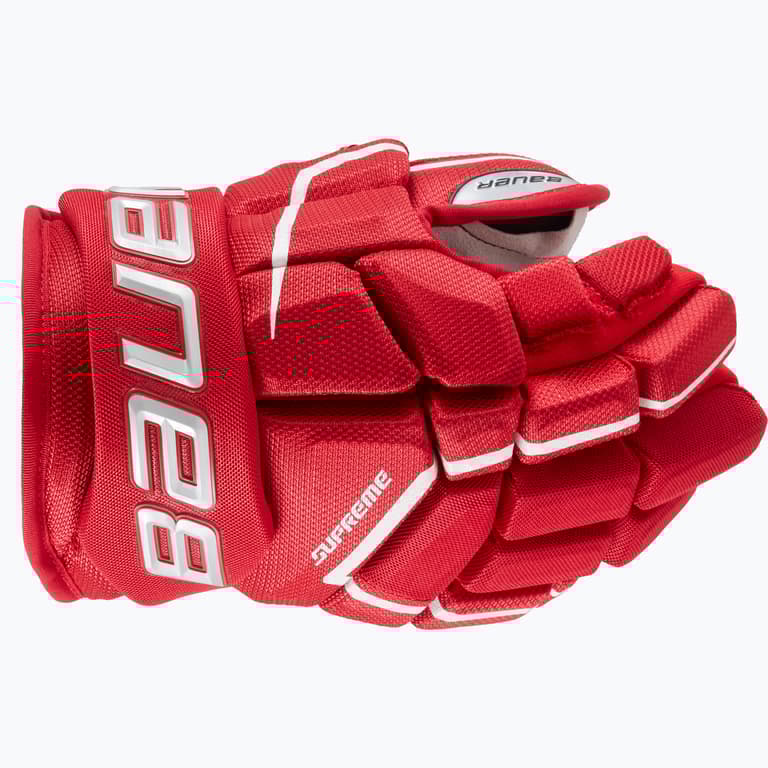 Bauer Hockey S21 Supreme 3S Pro JR hockeyhandskar  Röd