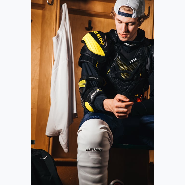 Bauer Hockey S21 Supreme Ignite Pro+ INT armbågsskydd Svart