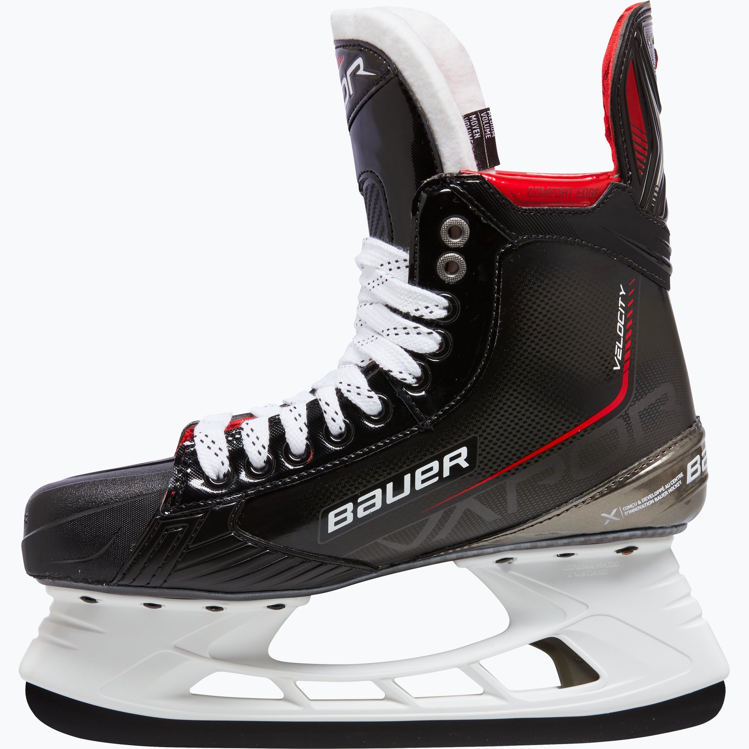 Bauer Hockey S21 Vapor Velocity INT hockeyskridskor Svart