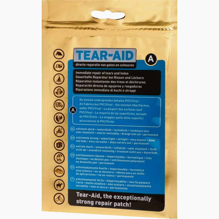 Tear-Aid Tear-Aid Type A reparationslapp Vit