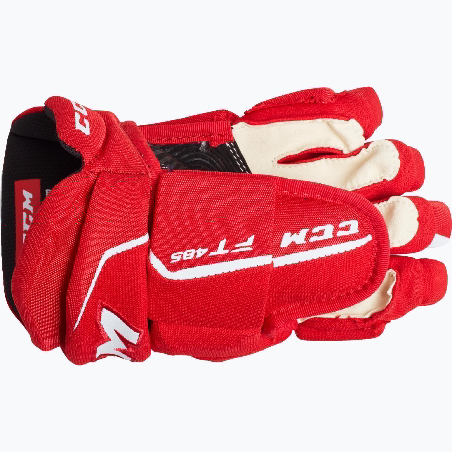 CCM Hockey HG Jetspeed FT485 JR hockeyhandskar Röd