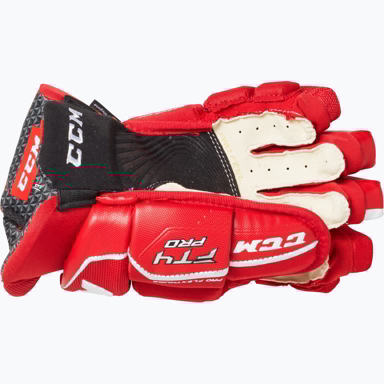 CCM Hockey HG Jetspeed FT4 Pro SR hockeyhandskar Röd