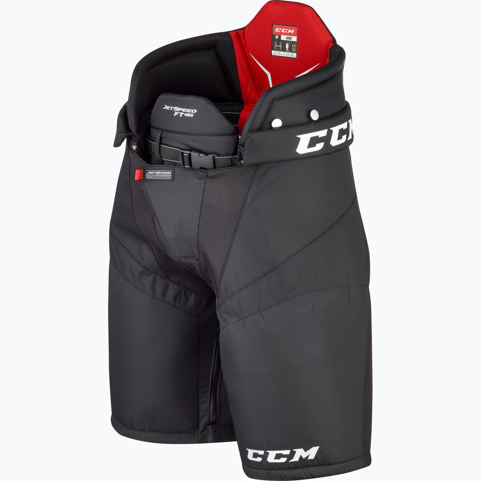 CCM Hockey HP Jetspeed FT485 SR hockeybyxor Röd