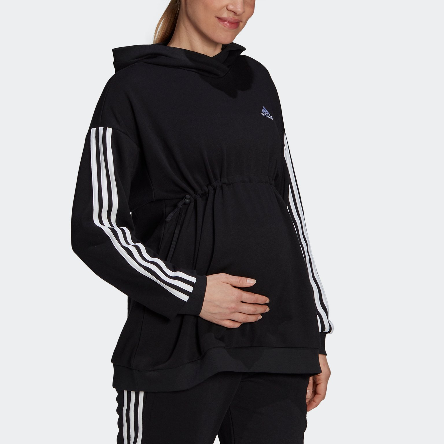 adidas Essentials Maternity huvtröja Svart