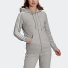 färgalternativ för Grå adidas Essentials French Terry W huvtröja