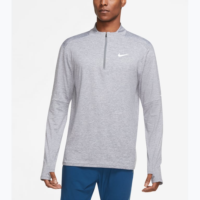 Nike Nike Dri-FIT Element 1/2-Zip Löpartröja Grå