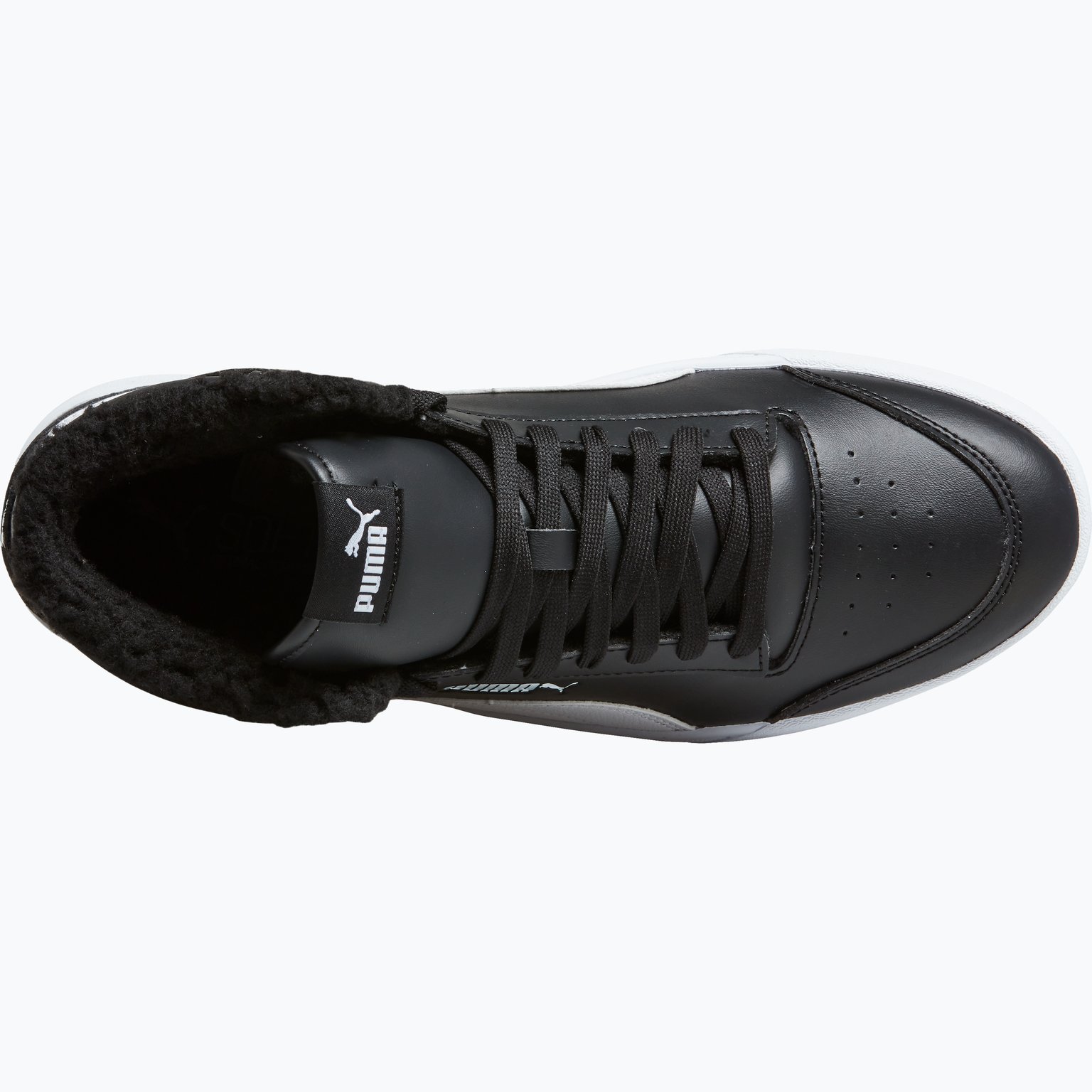 Puma Shuffle Mid Fur sneakers Svart