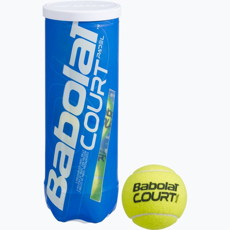 Babolat Court 3-pack padelbollar Gul