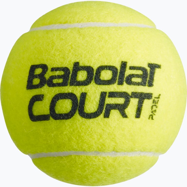 Babolat Court 3-pack padelbollar Gul