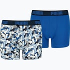 förhandsvisning ikon 1 för Puma Logo Print Boxer 2-pack JR kalsonger Blå