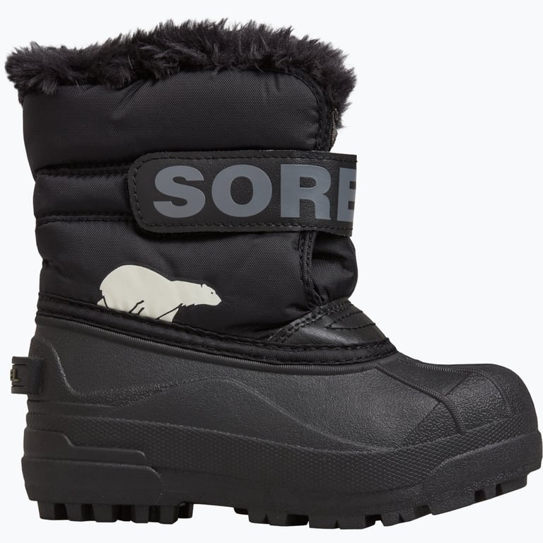 Sorel Childrens Snow Commander kängor Svart