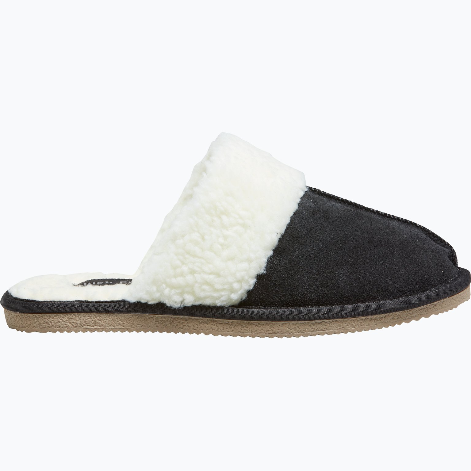 Hush Puppies Suede Slipper tofflor Svart