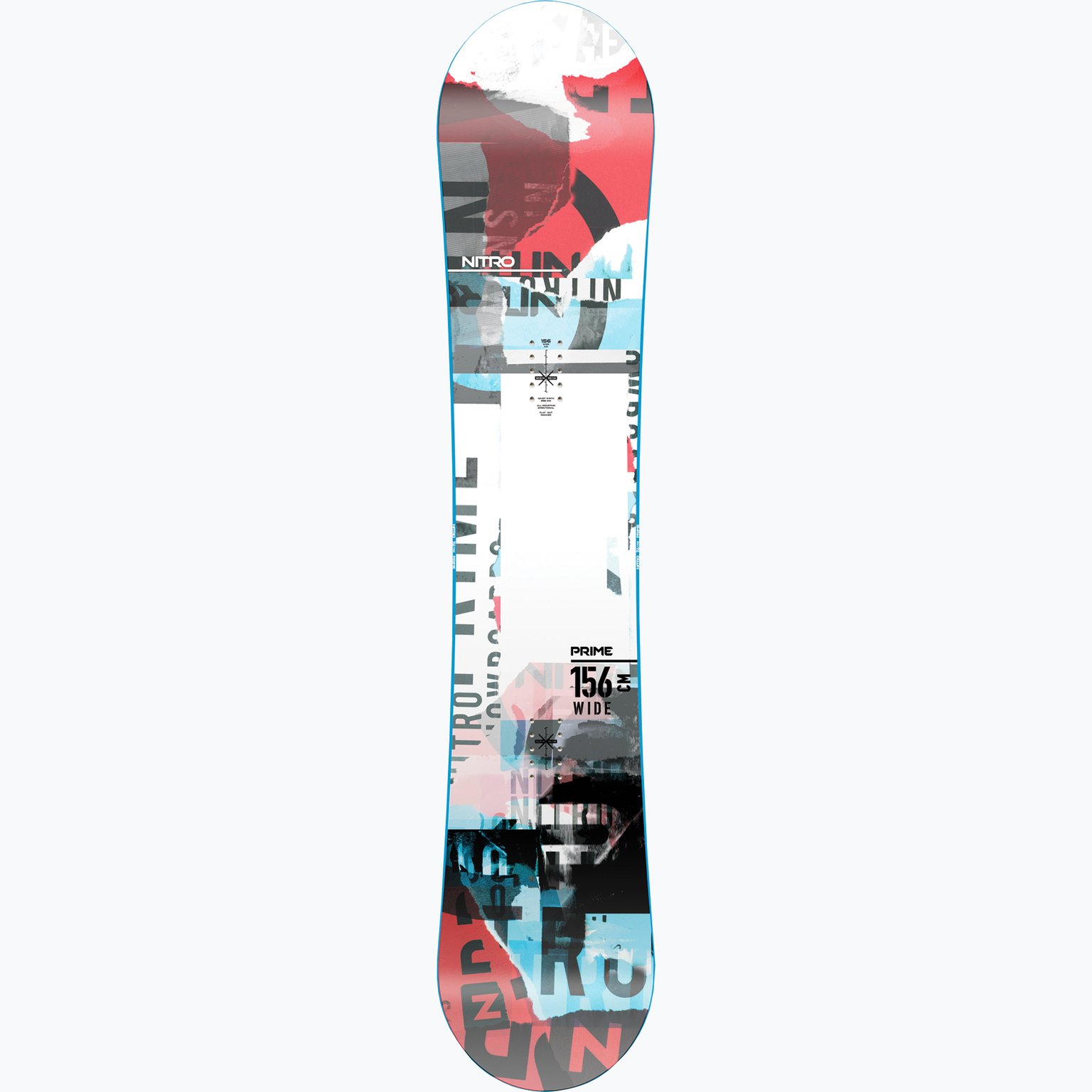 Nitro Prime Collage Wide snowboard Flerfärgad