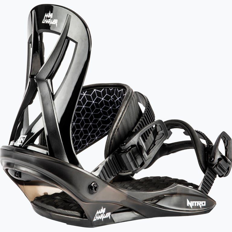 Nitro Charger Mini snowboardbindning Svart