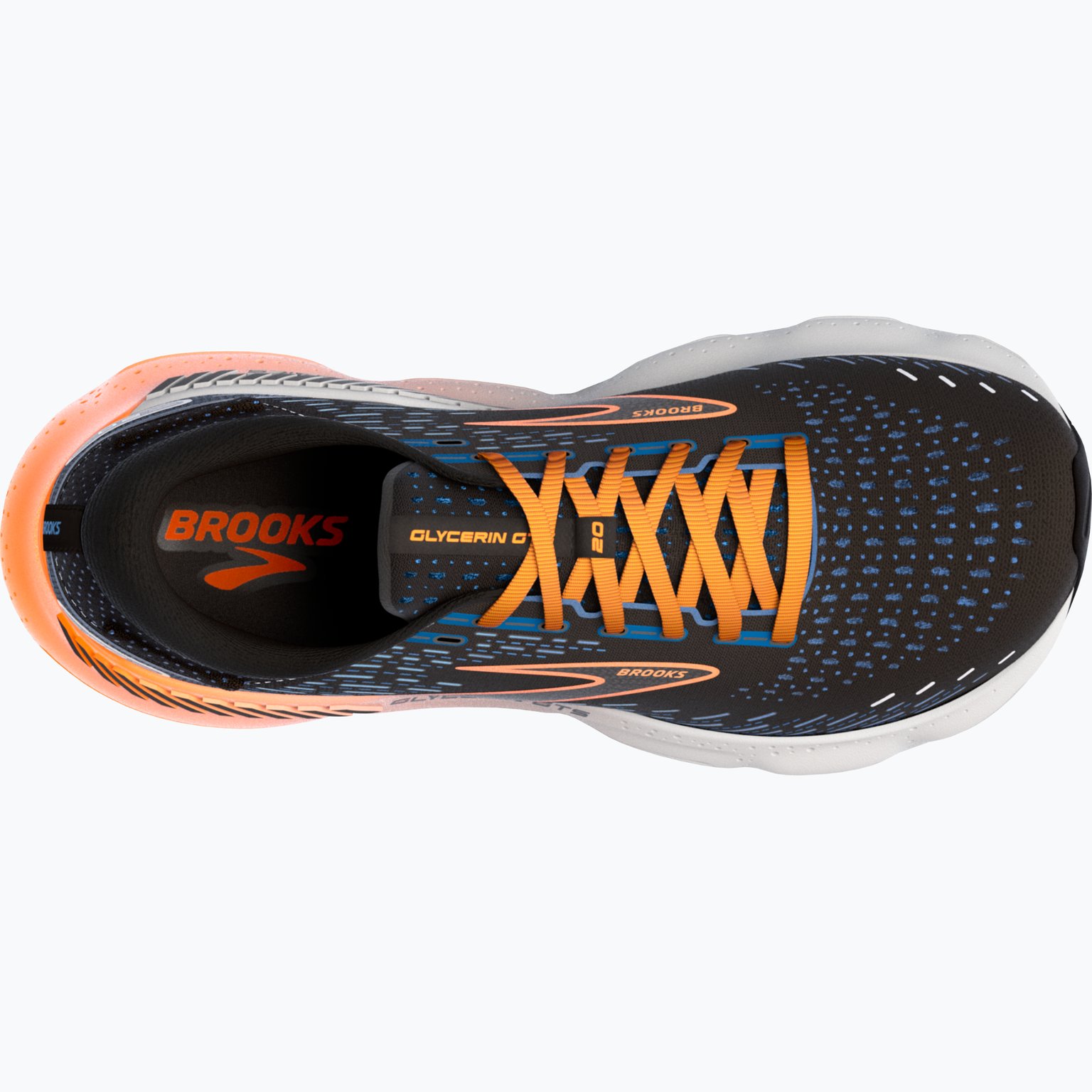 Brooks Glycerin GTS 20 M löparskor  Orange