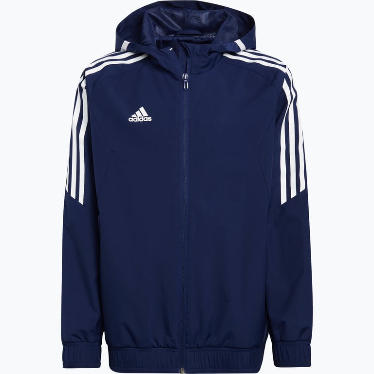 adidas Condivo22 Jr Allvädersjacka Blå