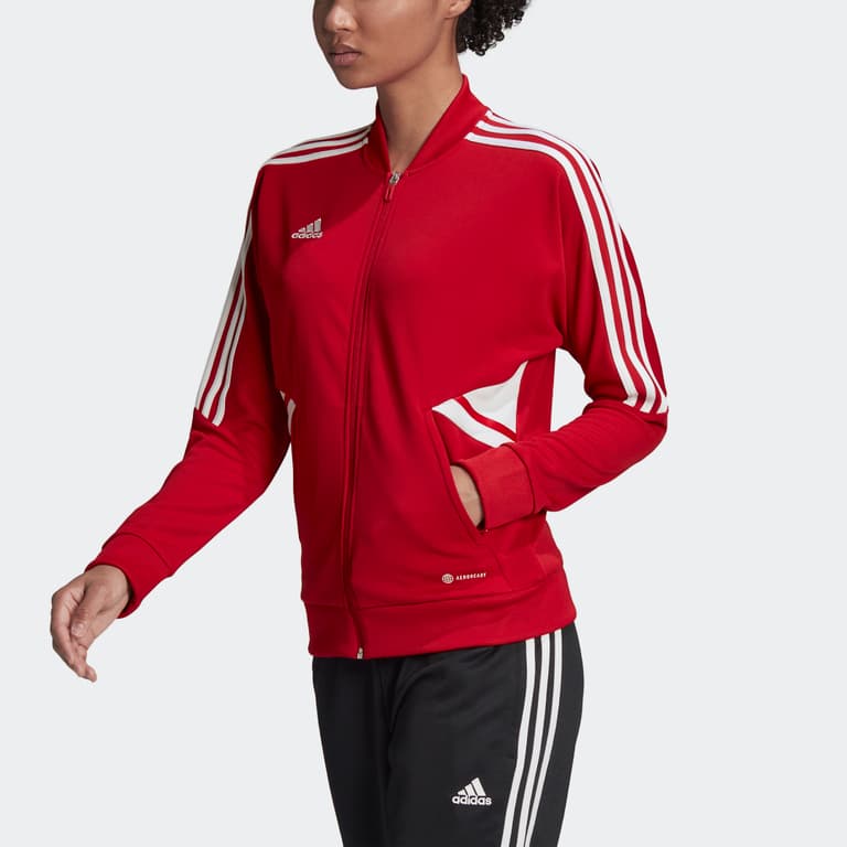 adidas Condivo22 TK W Träningsjacka Röd