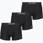 färgalternativ för Svart Lyle & Scott Nathan 3-pack kalsonger