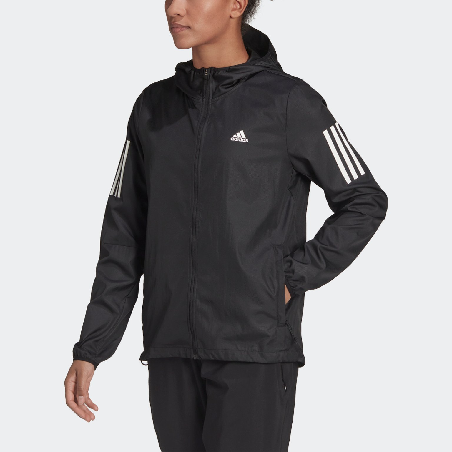 adidas Own The Run W vindjacka Svart