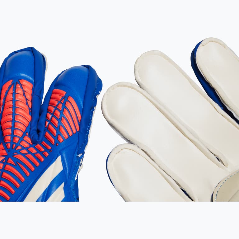 adidas Predator Match Fingersave JR målvaktshandskar Blå