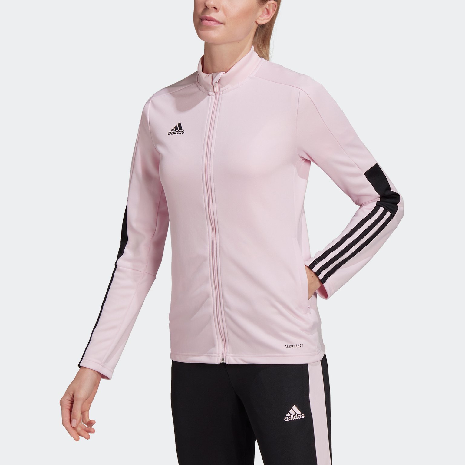 adidas Tiro Essentials Track W träningsjacka Rosa