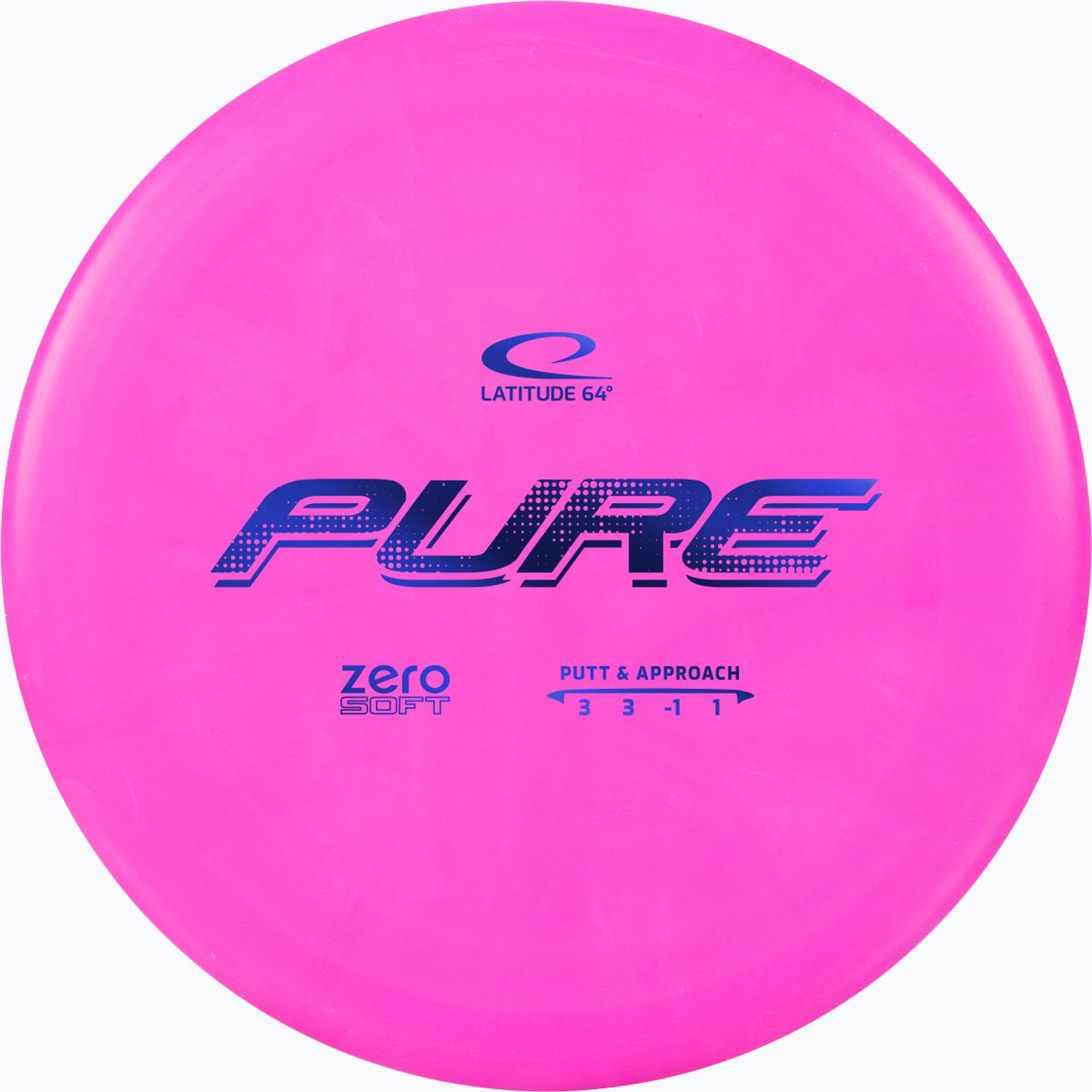 Latitude 64 Zero Pure Medium putter disc Rosa